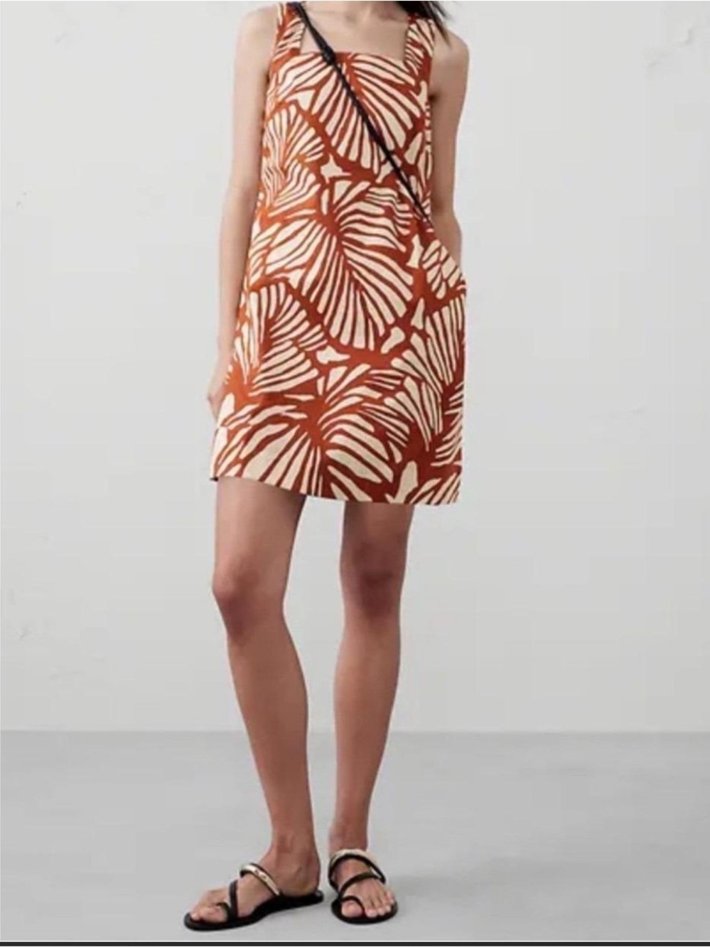 Banana Republic | linen blend dress size large